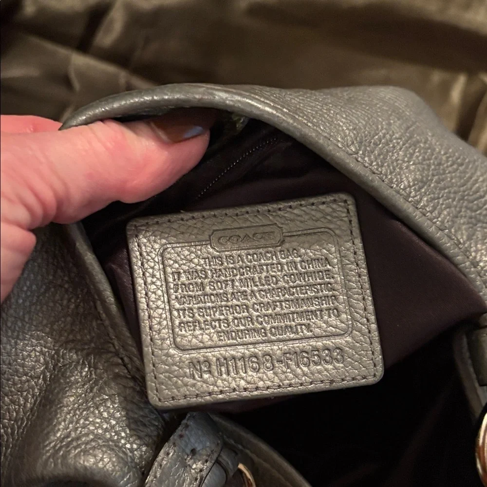 Coach Penelope metallic slim crossbody H1168-F16533